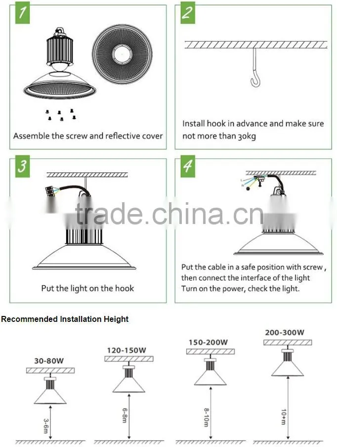 Best sale high bay LED light 200w