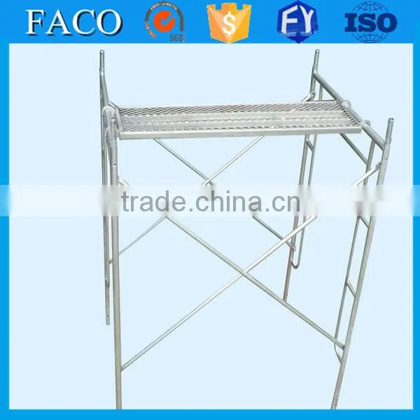 galvanized steel cross brace cantilever scaffolding frame