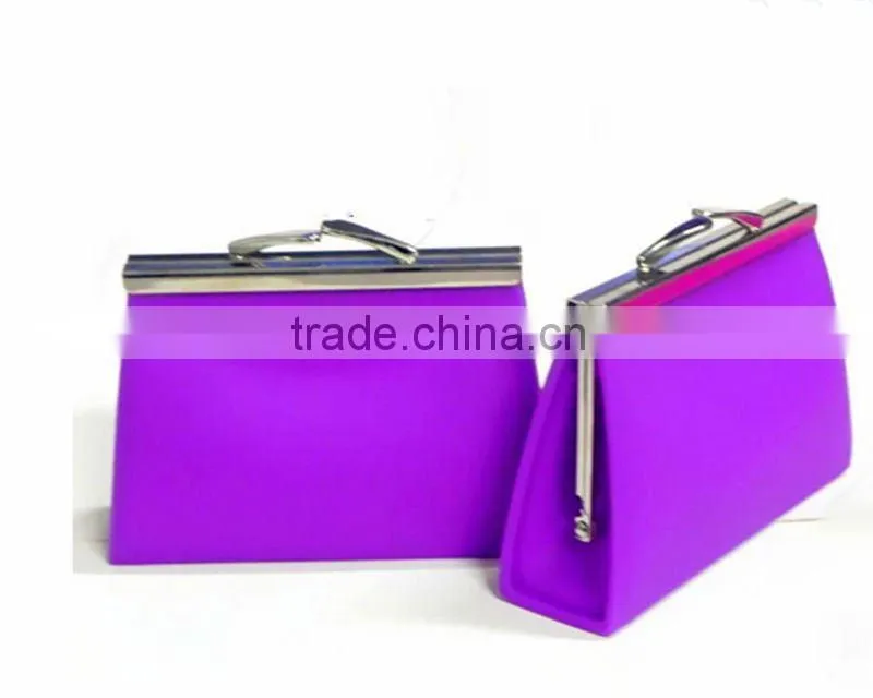 2012 square ladies silicone purse