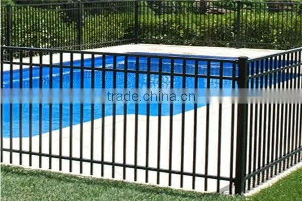 high quality safety premanent wrought iron fence