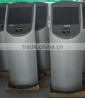 Lowest price shopping mall 15 inch touch screen kiosk WIFI muli function