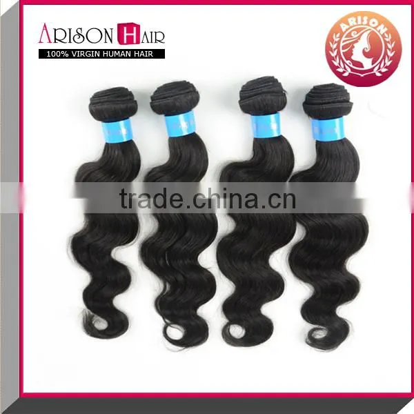 Top quality hair bundles 18 20 22 inch body wave wholesale brazilian virgin hair private tags