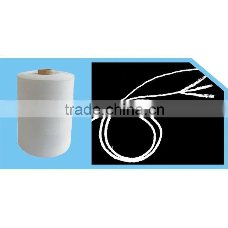 20S/9ply spun 100% high tenacity Polyester thread for BAG CLOSING