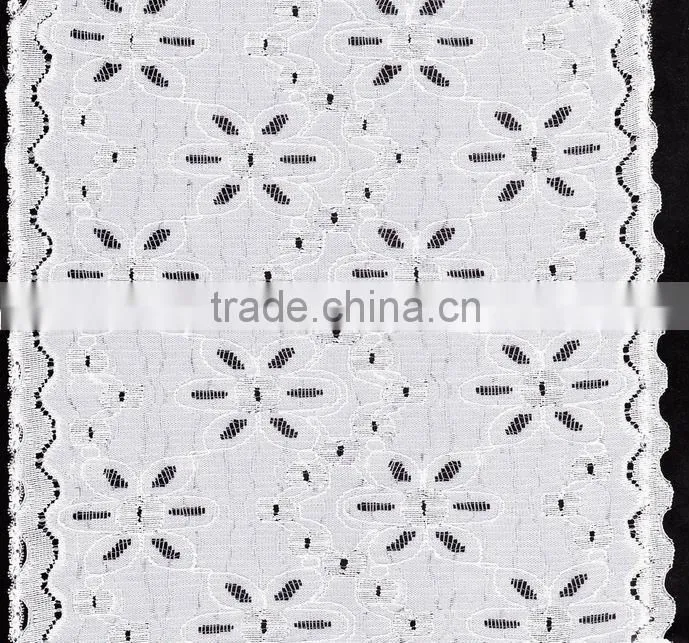 spandex/nylon lace trim
