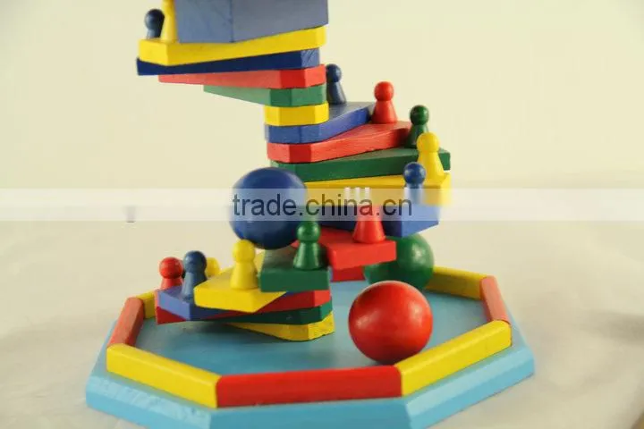 Wood Drum konck toy kids