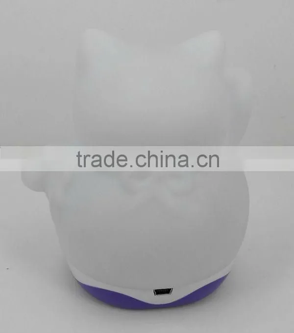 EN71-1-2-3 Touch on/off Baby night light with 7 colors