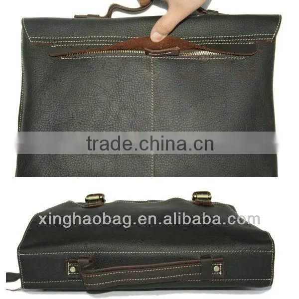 Classical Style! name brand laptop bags leather laptop bag for men wholesale