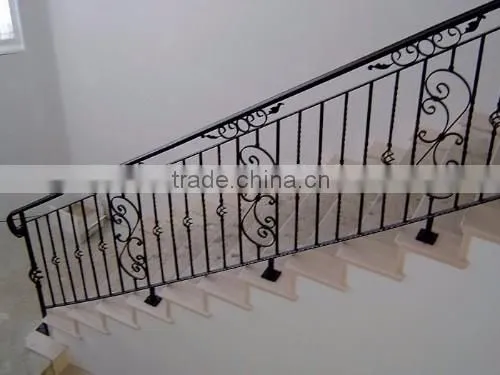 wrought iron stair railing