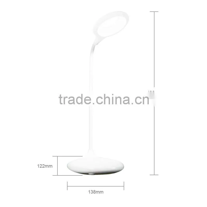 2016 Dimming Brightness 4W Flexible LED Table Lighting JK865 chinese factory products led study table lamp