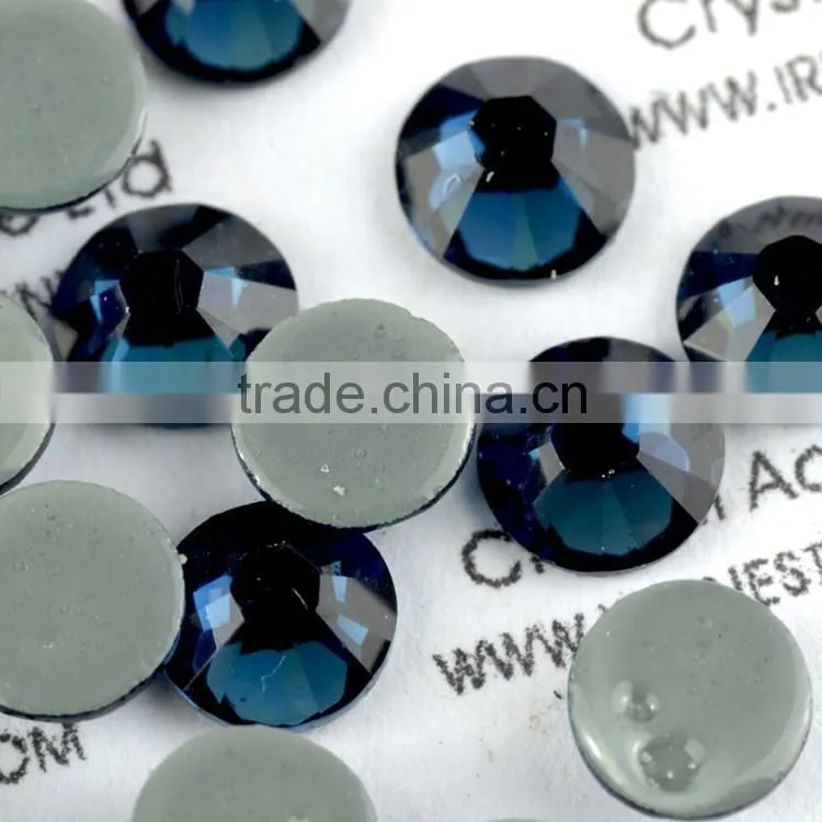 Hotfix rhinestone, 14 facets xilion rose cut Hot Fix strass stone crystal for wedding dress