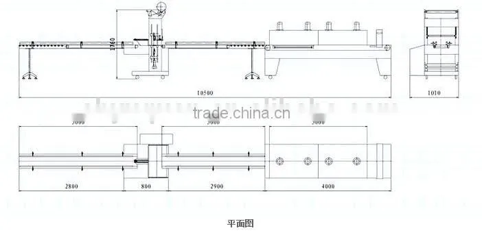 YQ-800E Automatic Closed Shrink Wrapping Machine for door