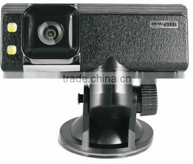 Car DVR,GPS system,5.0 mega pixels low liumination level CMOS Sensor car black box