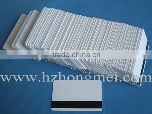 cr80 pvc plastic blank card