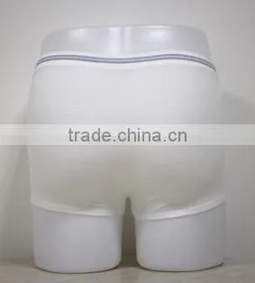 highly stretchable washable incontinence fixation mesh underwear