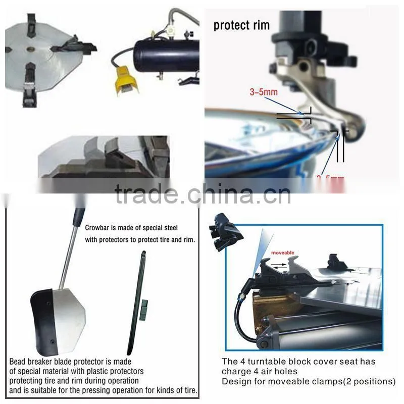 Hot sale high quality made in China tyre changing machine / tyre repairing machine