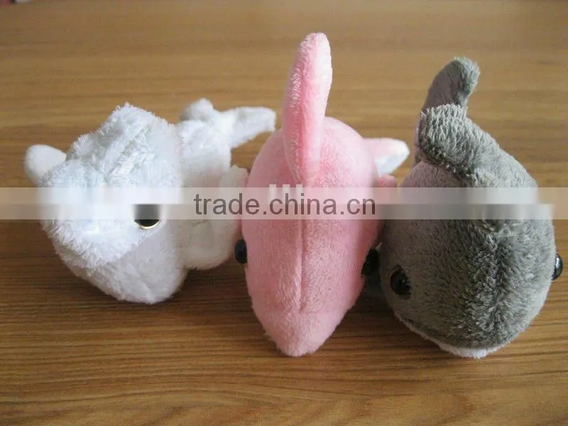 Lovely Growing water plush toys,baby gray whale stuffed toy