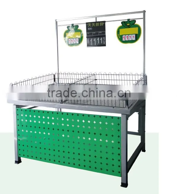 High quality Supermarket Vegetable shelf & Fruits shelf