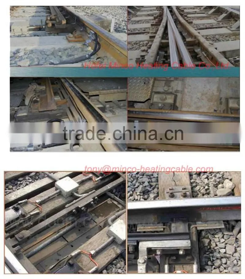 Railway Switch Snow Melting MI Heater Cable