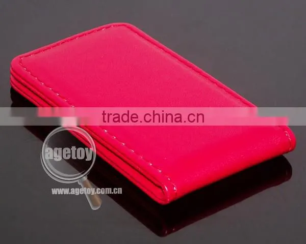 Leather Magnetic Business Card Case