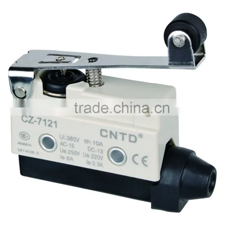 CNTD Micro waterproof limited Switch 10A 250VAC Sealed Micro Limit Switch CZ-7121