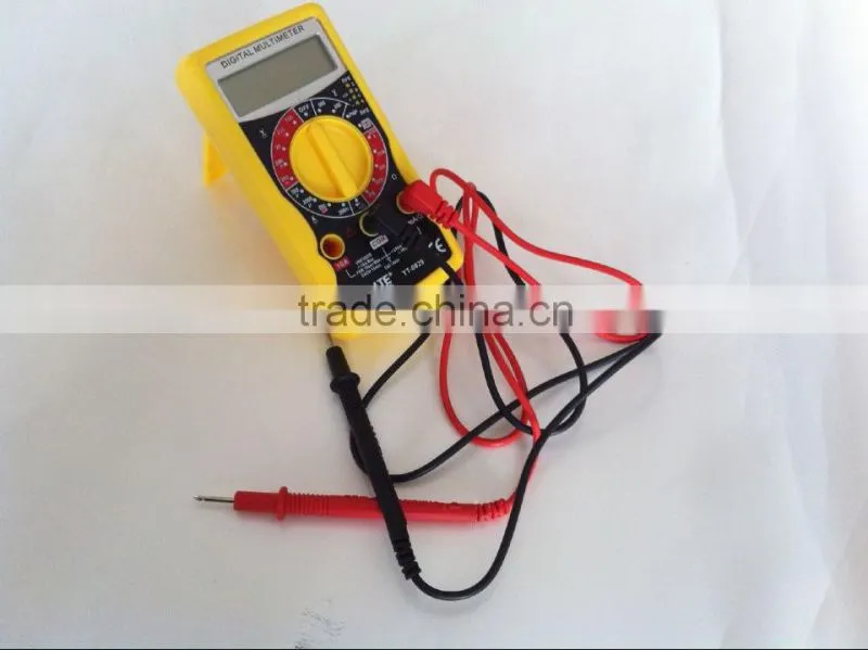 China original manufactuer Lifetime warranty New ABS handled multifunction LCD digital multimeter with CE approved