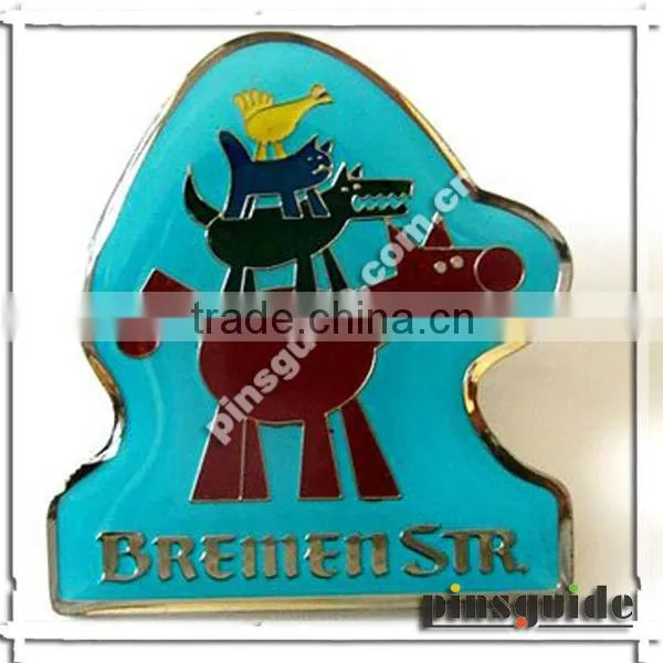 Professional Make Metal Pin Badge With Your Own Design
