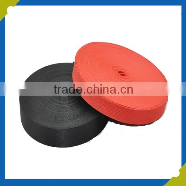 High quality custom webbing Firm webbing for bags/car seat belt webbing