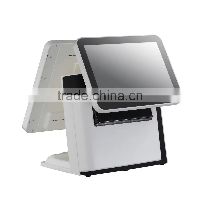 Windows restaurant all in one touch screen till machines