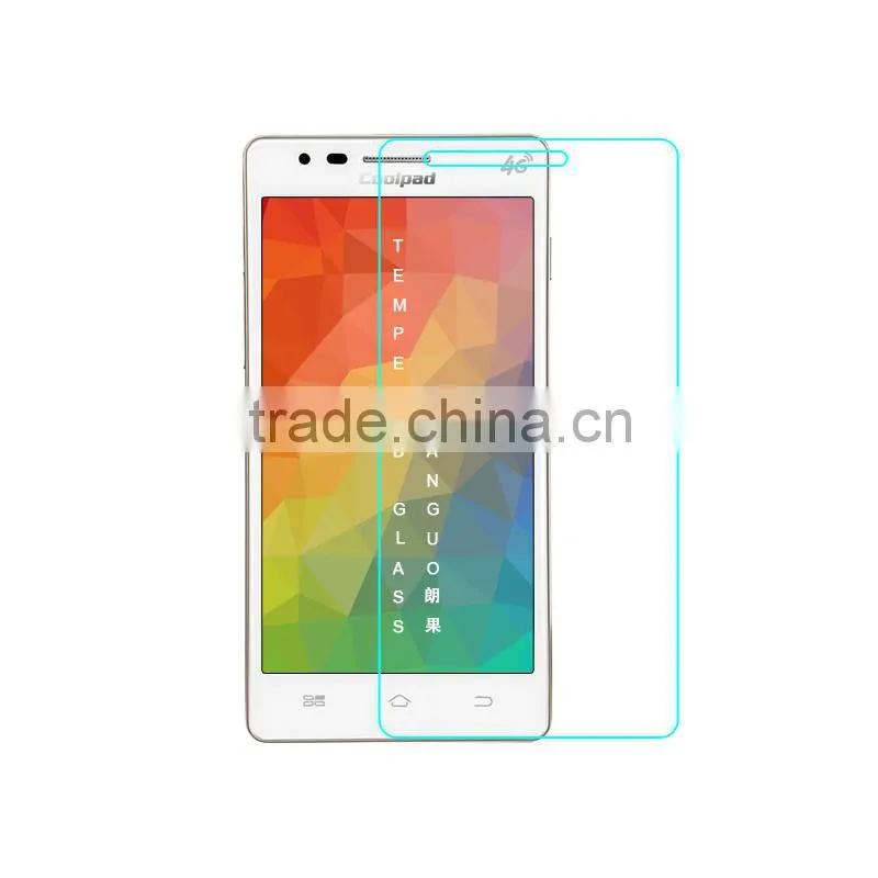 Brand new tempered glass screen protector for mobile phone coolpad K1 8729 with high quality