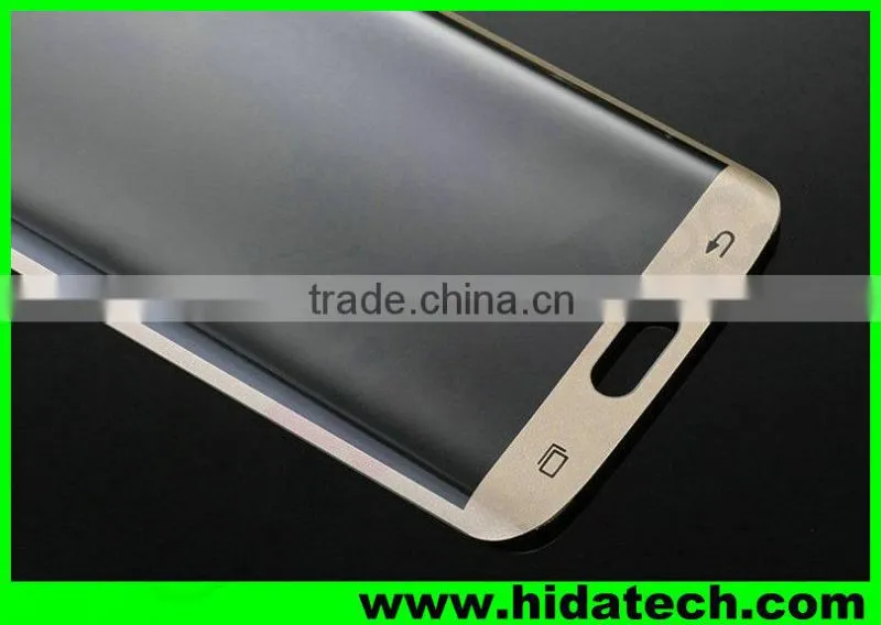 2.5D curved ultra thin curved tempered glass for samsung galaxy s6 edge plus screen protector