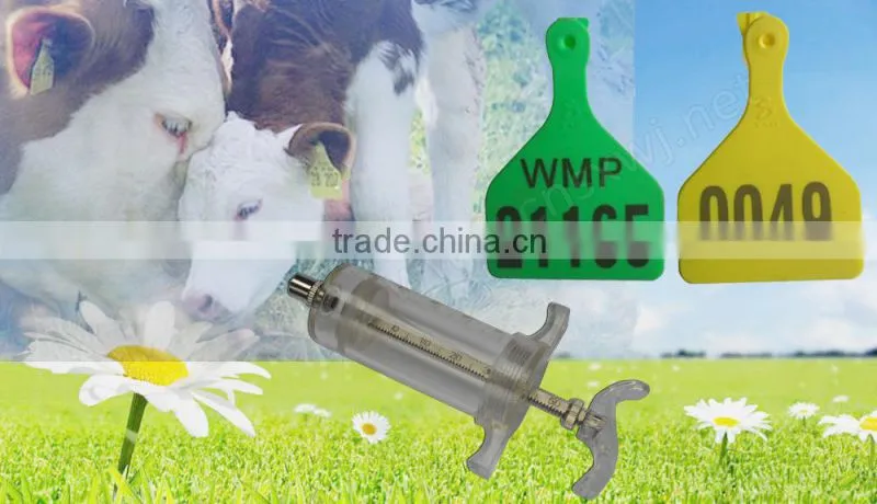 Animal body weight measuring tape for pig and cattle