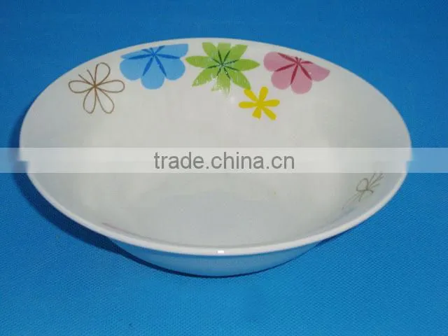 2015 new products porcelain material colorful soup bowls