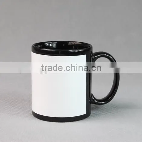 Leaf pattern color changing mug sublimation mug