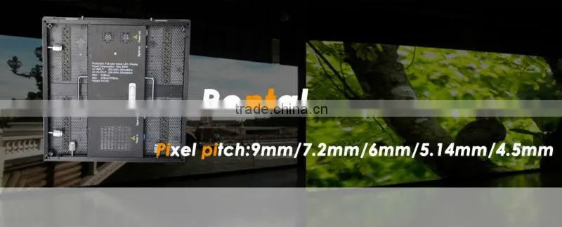 cree p9 indoor led billboard advertising