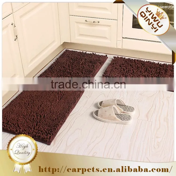 Chinese unique shaggy chenille heart shape carpet-QY / shaggy carpet