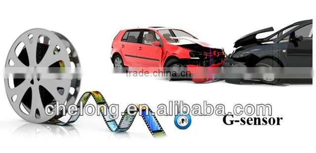 2.7" TFT Front & Back Display HD 720P Automobile Rearview Mirror Data Recorder