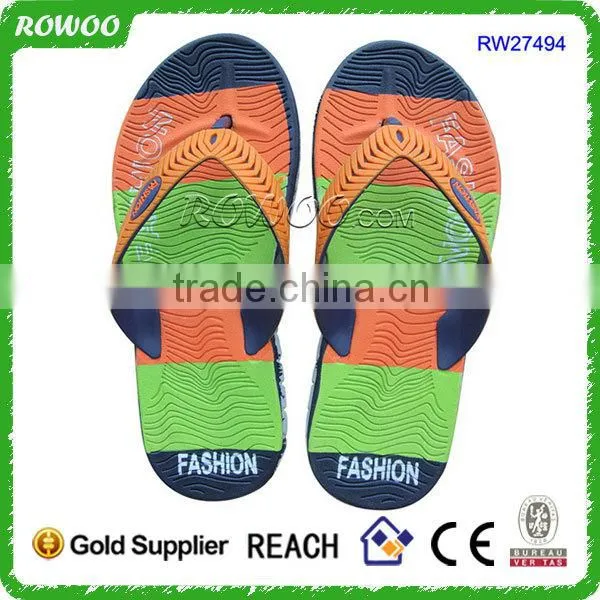 men colorful slipper, personalized massage slippers, beach walk sandal slipper
