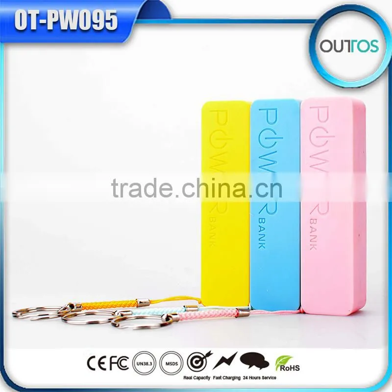 Smart phone keychain power bank 2600mah