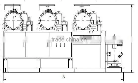Middle Temperature Screw Compressor Racks(With Hanbell Screw Compressor)