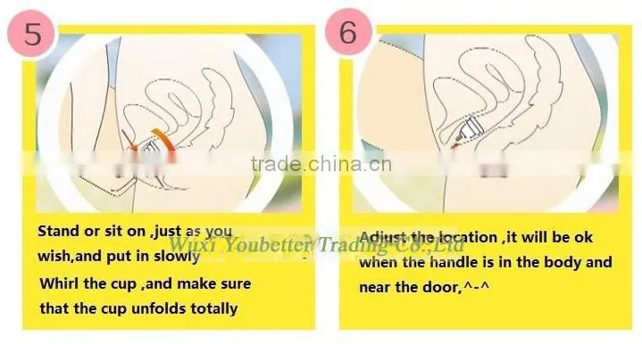 Silicone Menstrual Cups Soft Mama Cup Lady Menstrual cup