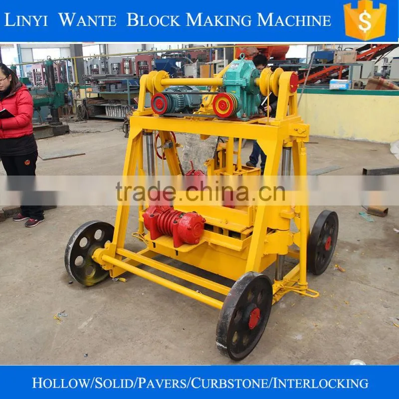 QT40-3B small moving block machine