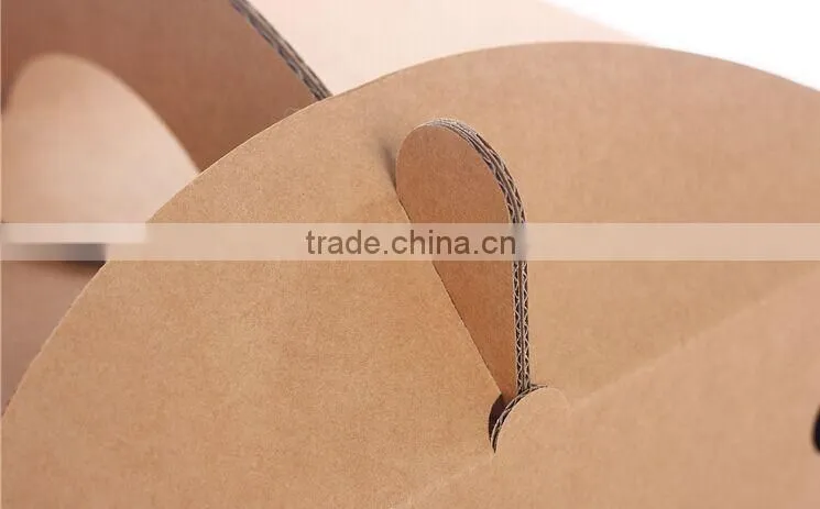 Designed cheap brown paper bags with handles