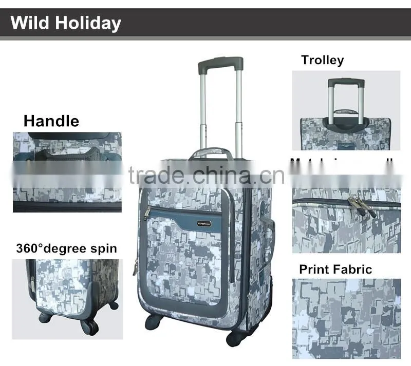 2014 New Design Camo style Travel Luggage