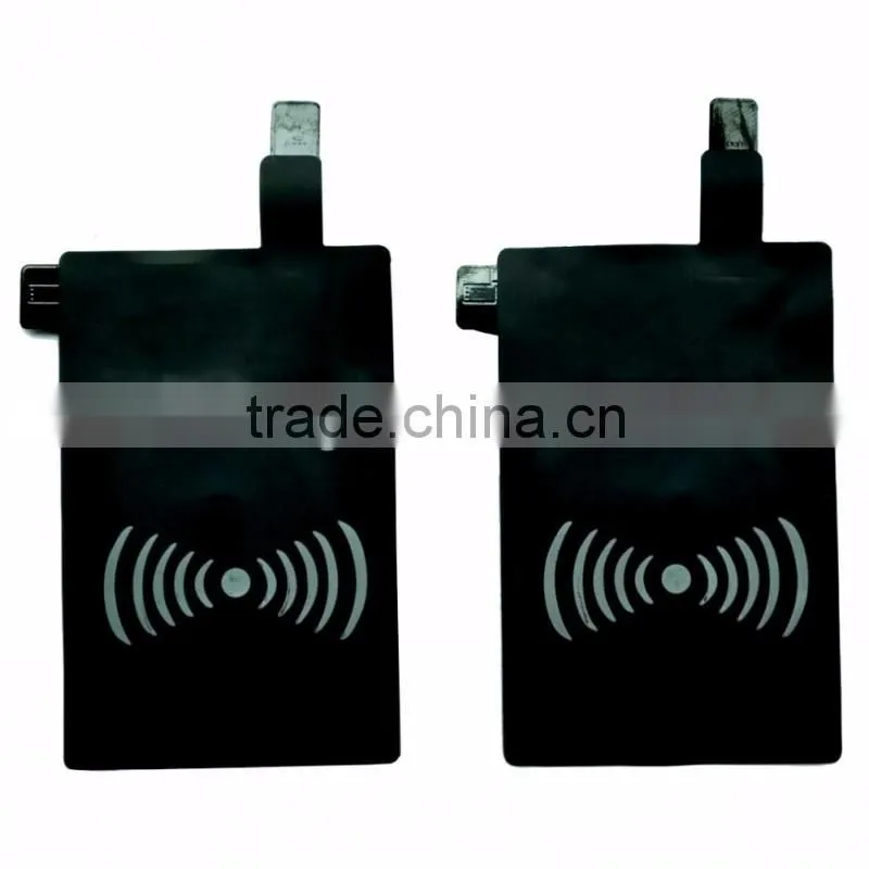Qi Wireless Charger Receiver portable charger receiver for Samsung Galaxy S3/S4/S5 Note 2/3/4