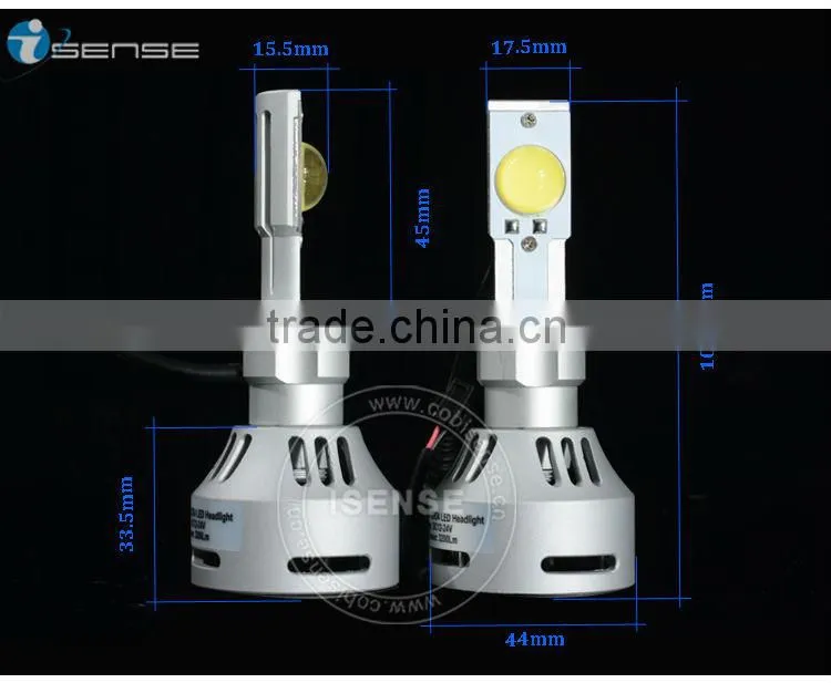 Hot Selling 35W 3200 Lumen H4 H13 9004 9007 CREES LED Car Headlight Kit, LED H8 35W headlights