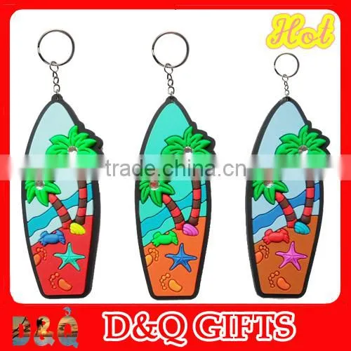 Fashion rubber keychain