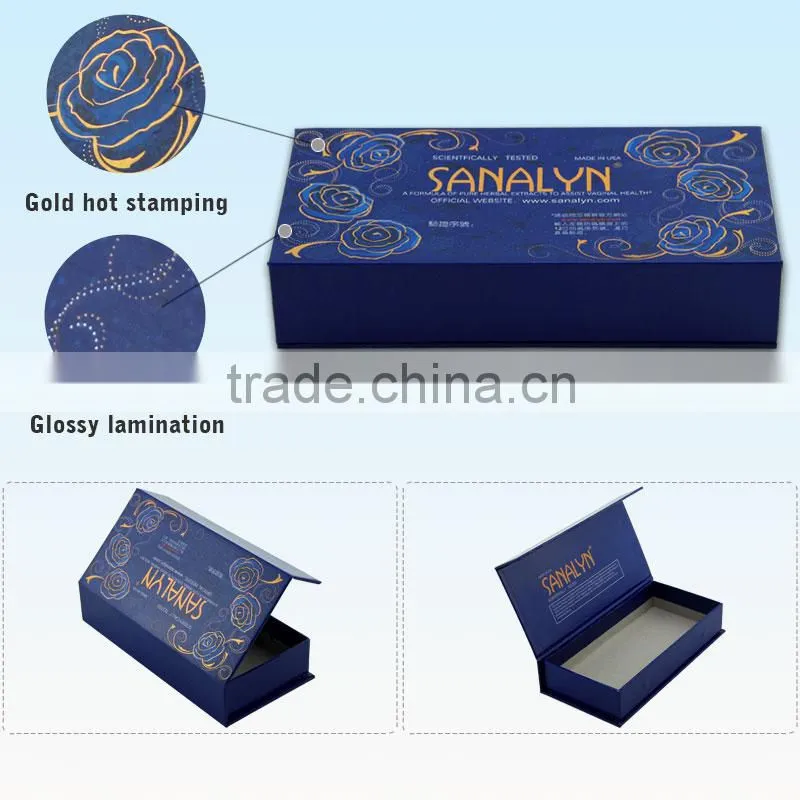 Custom Order Paper Perfume Packaging Box Design Templates Box