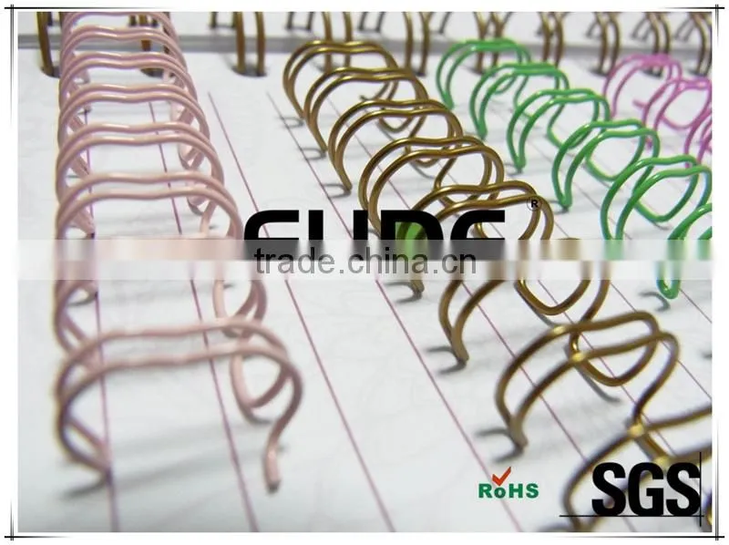 Made of high quality nylon coated, O binding Wire, Spirobind, plastic binding ring