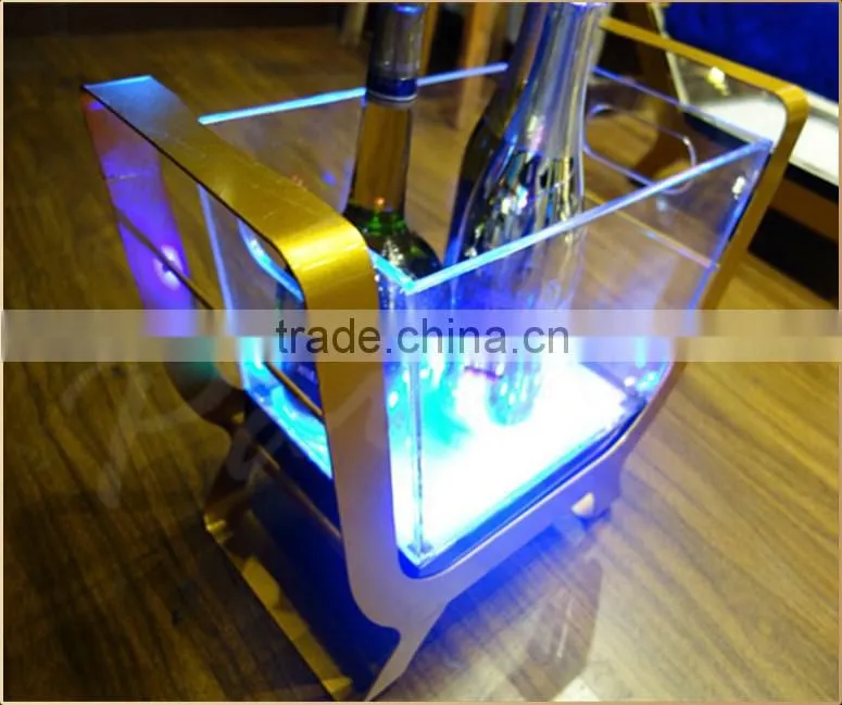 2016 NEW Champagne LED ice bucket 6 bottles pack