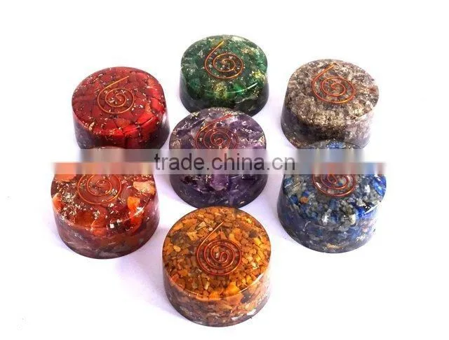 Supplier Of Chakra Sets : Chakra Orgone Energy Tower Buster Set